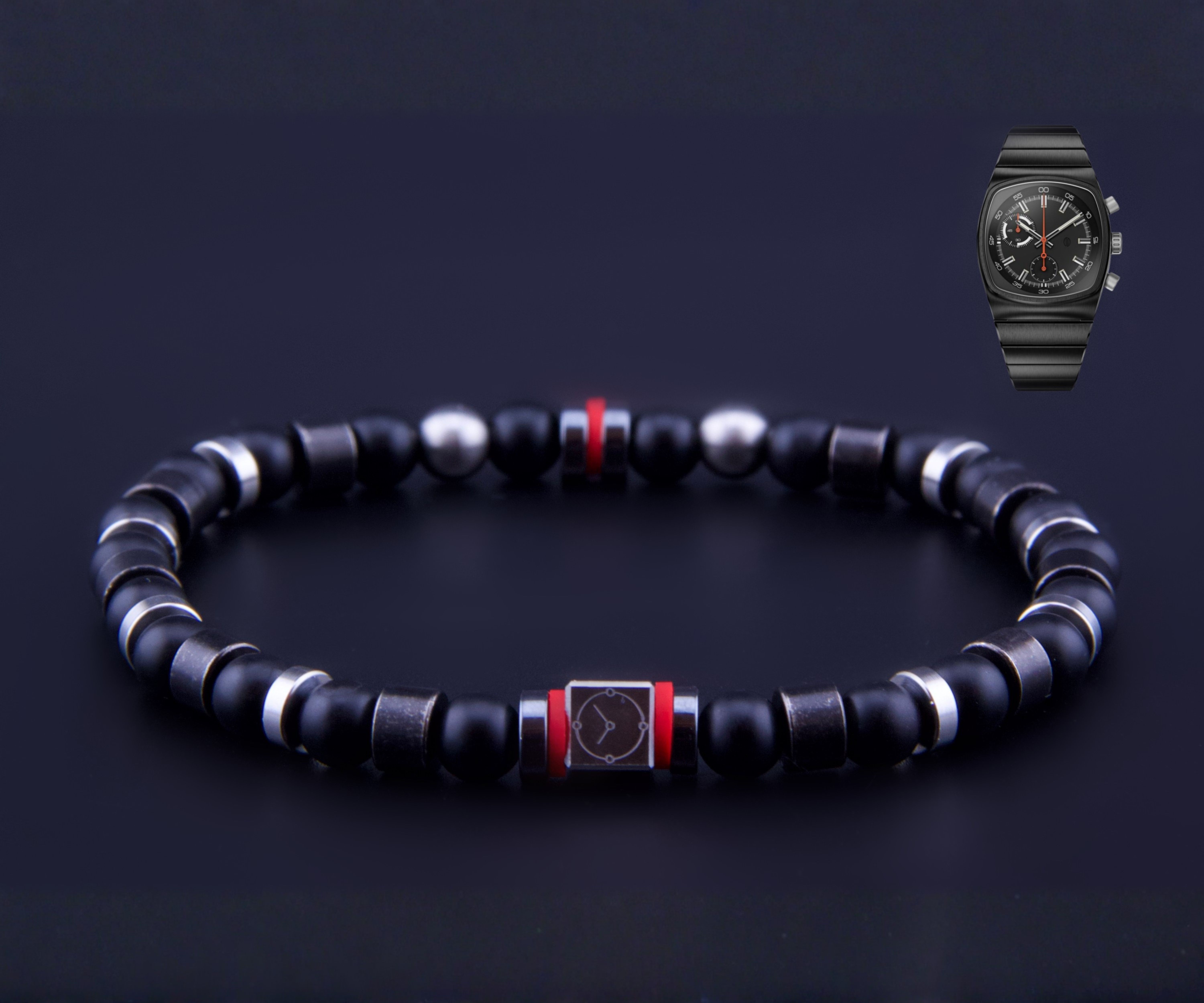 Men’s Bracelet for Brew Metric – PVD Black